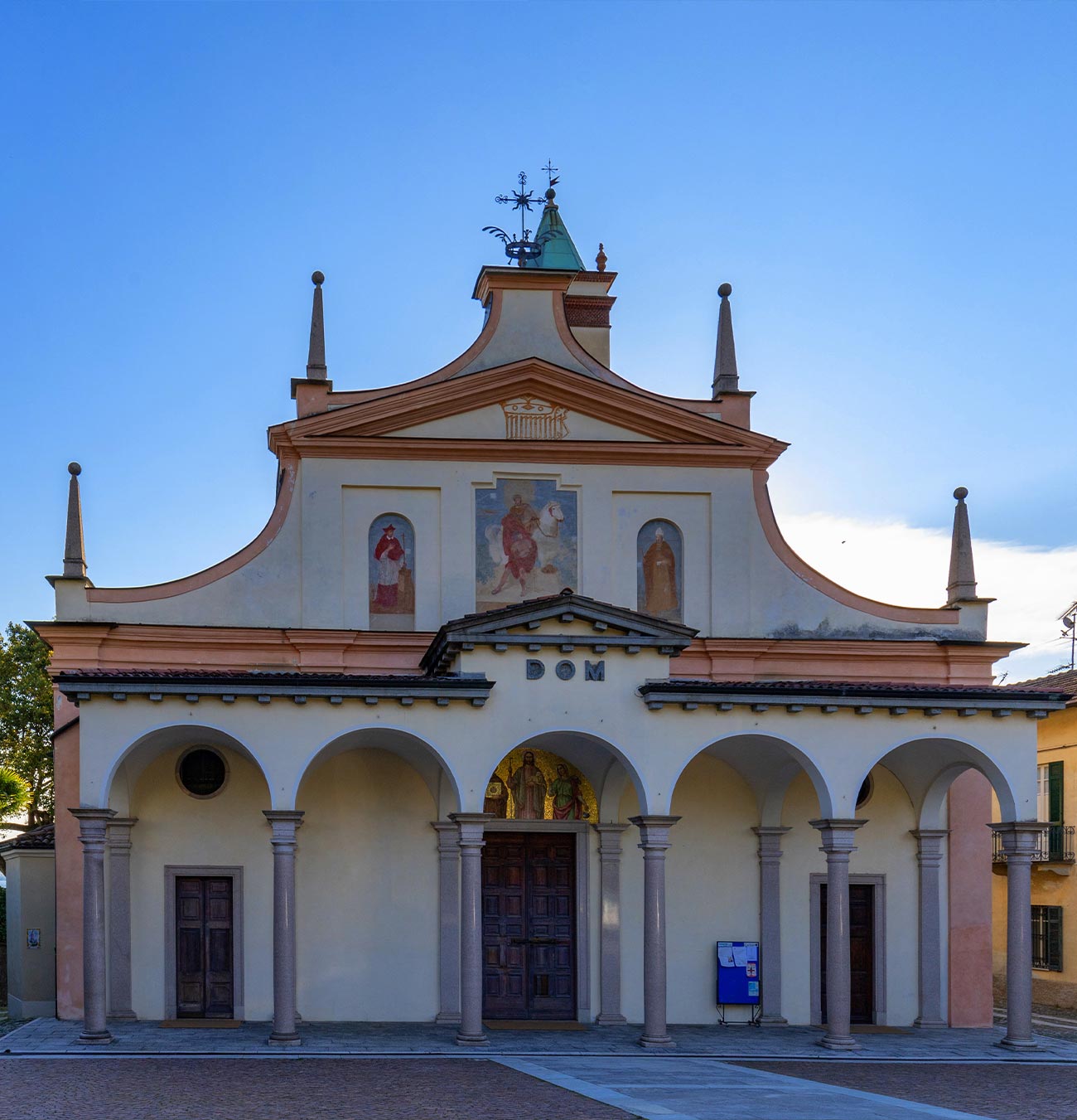 Chiesa Parrocchiale di San Martino a Lesa - Wedding Visit Piemonte