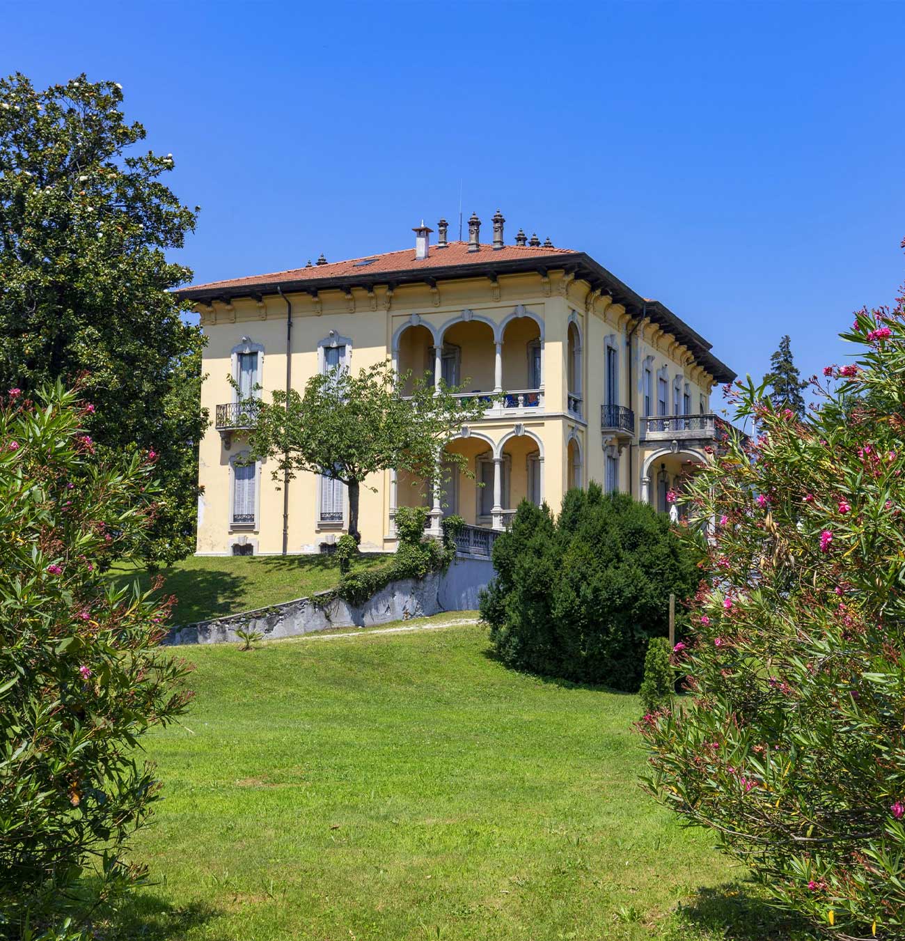 Parco di Villa Maioni a Verbania Pallanza - Wedding Visit Piemonte